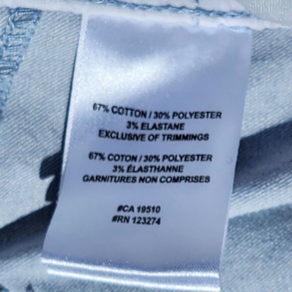 BEAUTIFUL Women's Size 10 Lole BLUE Cotton Stretch Pants - Picture 7 of 9